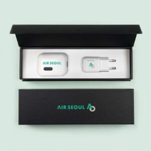 모스니에 퓨어 UVC 미니 칫솔살균기 충전기 자석싸바리 세트