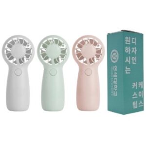 [굿즈 골드넬]초경량 그립 휴대용 선풍기