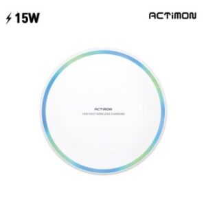 엑티몬 15W 고속 무선 충전 패드 엑티몬 15W 고속 무선 충전 패드
