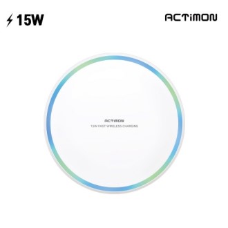 엑티몬 15W 고속 무선 충전 패드 엑티몬 15W 고속 무선 충전 패드