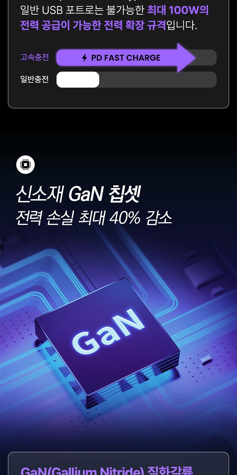 2포트 초고속 충전기 45W+굿즈패키지 상세 이미지
