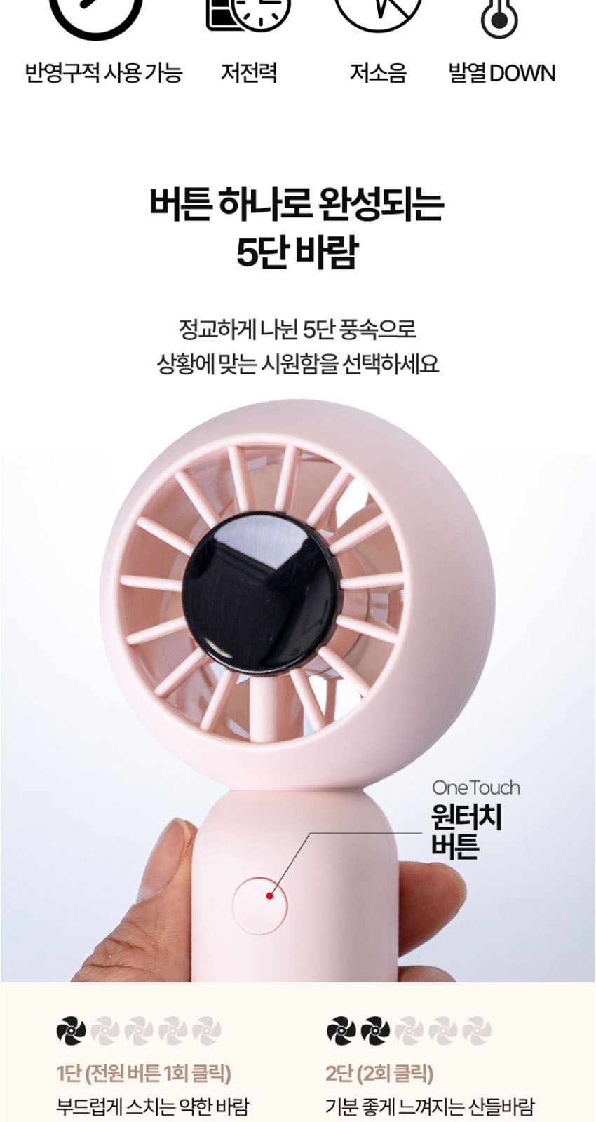 [굿즈]골드넬 대용량 5단 선풍기 상세 이미지