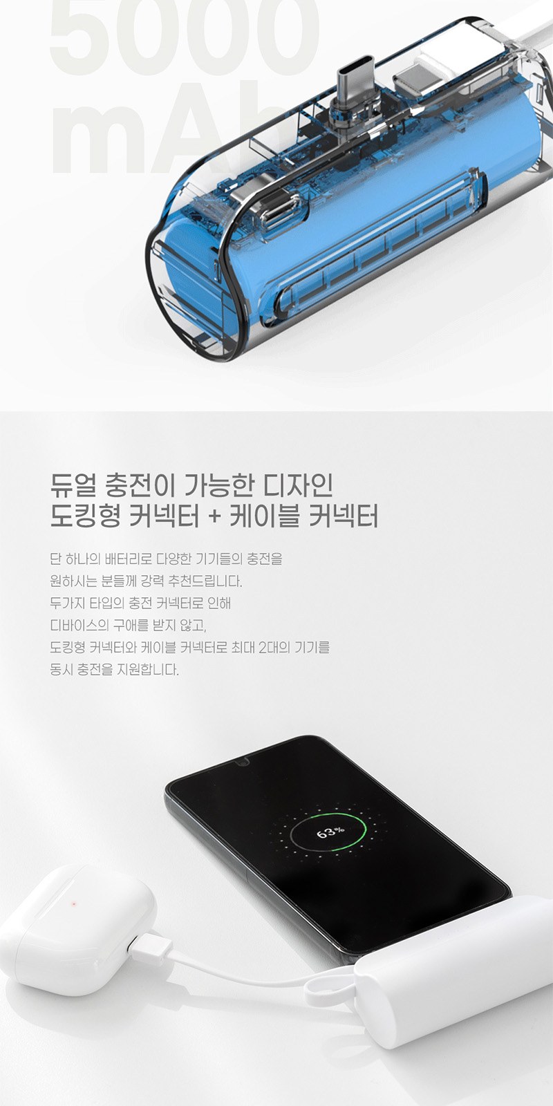 레스쁘리 고급 락앤락 세트 F(NEW메트로머그+크로커다일 레터링 우산+일체형 도킹 보조배터리) 상세 이미지