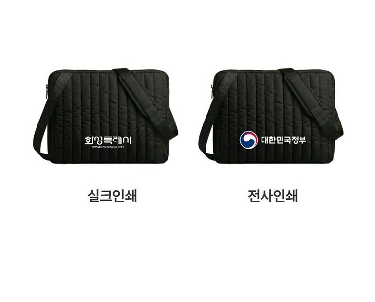 패딩 노트북 크로스백 상세 이미지