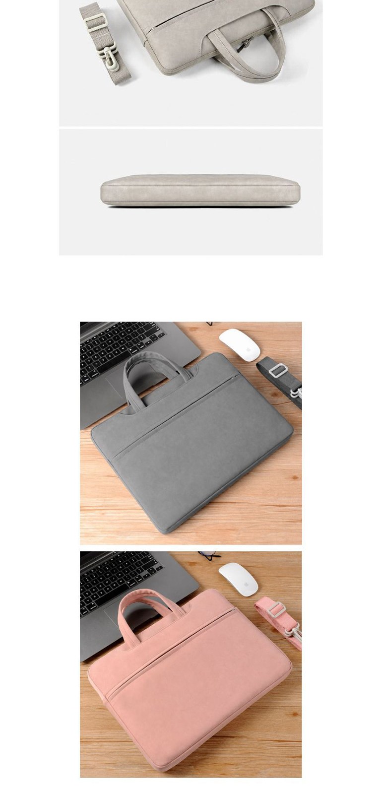 히든 핸들 노트북 가방 상세 이미지