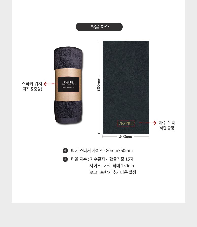 레스쁘리 고급 선풍기세트 C (우산애착 선풍기+타올) 상세 이미지
