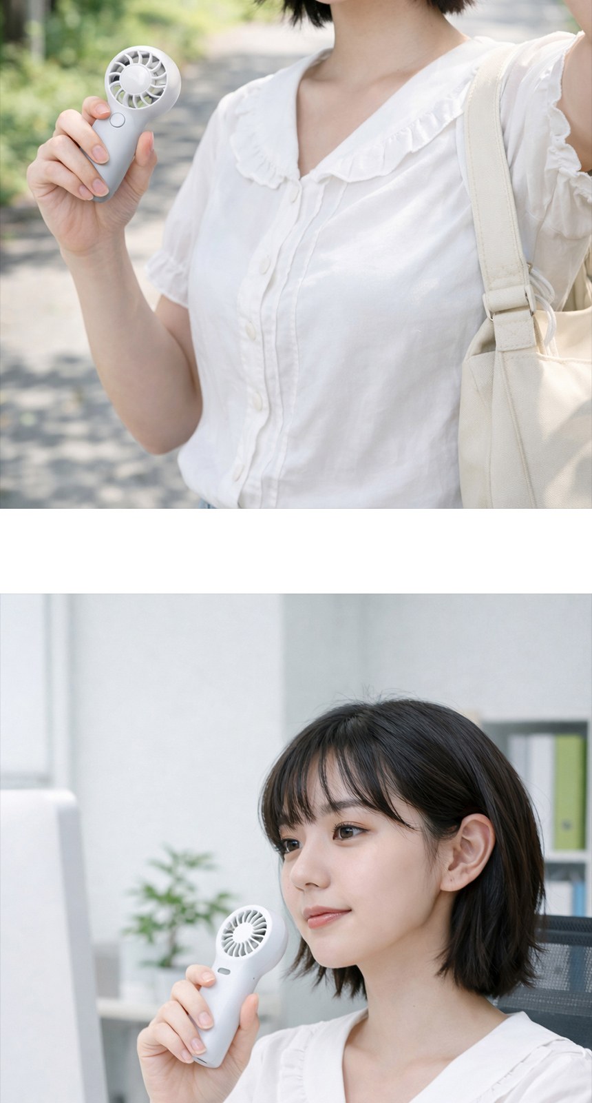 듀홈 초소형 버블 미니 선풍기 이로나 상세 이미지