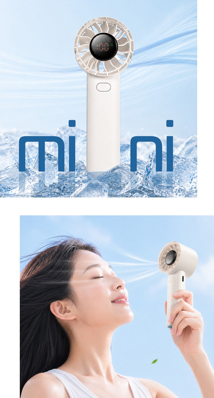삼색삼단(암막) 우양산 +손선풍기세트 [H48] 상세 이미지