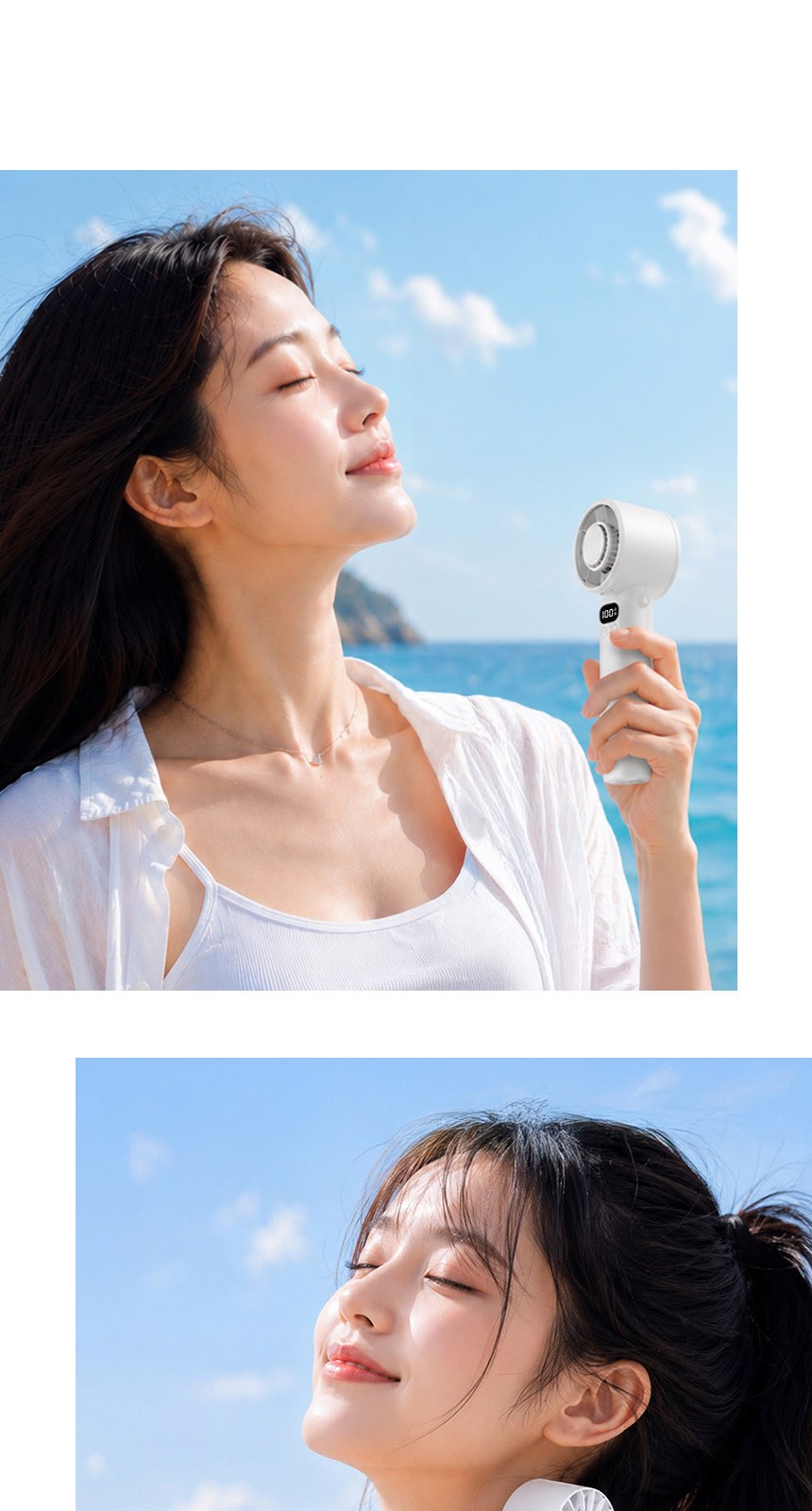 데이지 (암막) 우양산 +냉각팬손선풍기세트 [H54] 상세 이미지