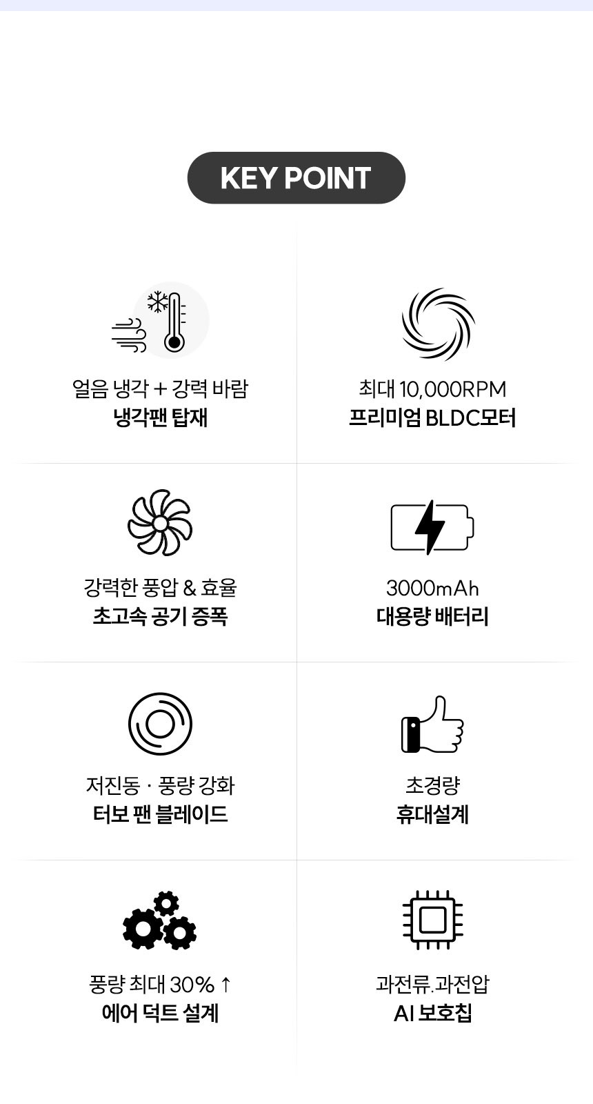 스트라이프3단자동 (암막) 우양산 +냉각팬손선풍기세트 [H56] 상세 이미지