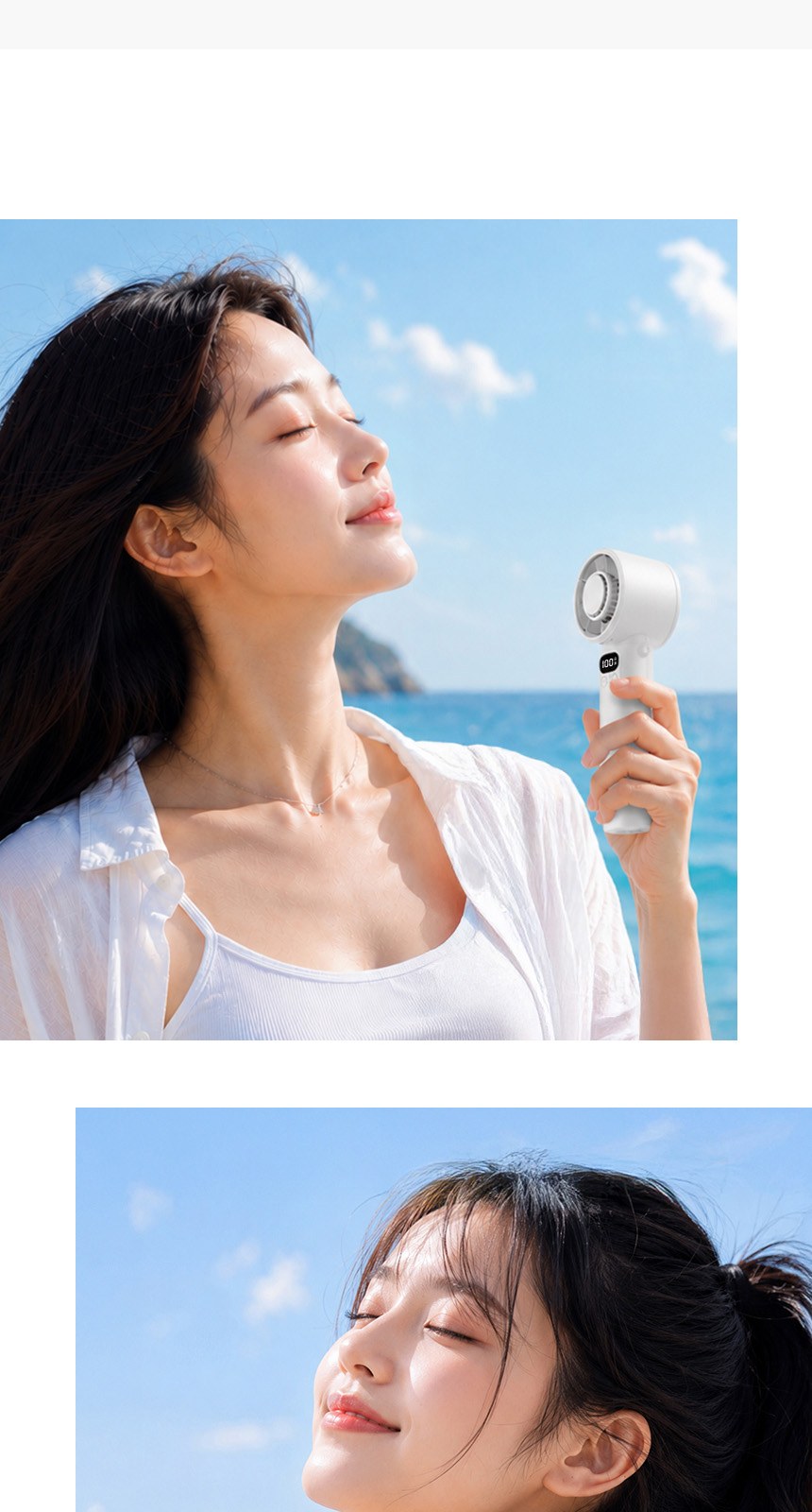 골든버튼3단자동 (암막) 우양산 +냉각팬손선풍기세트 [H58] 상세 이미지