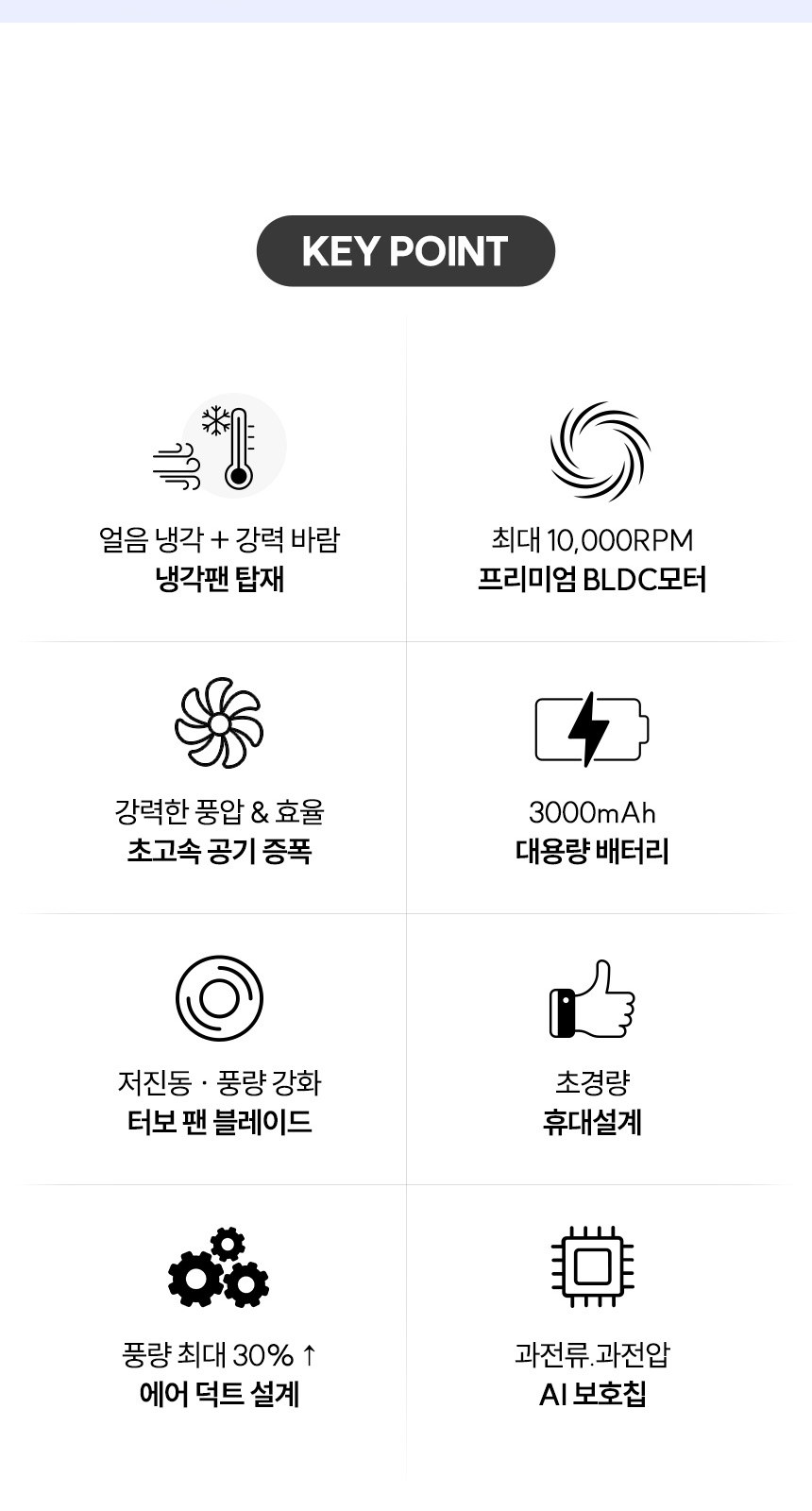 골든버튼3단자동 (암막) 우양산 +냉각팬손선풍기세트 [H58] 상세 이미지