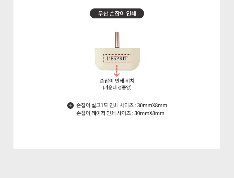 레스쁘리 2P 선풍기세트 B (쿨샷미니 핸디선풍기+포켓 우양산) 상세 이미지